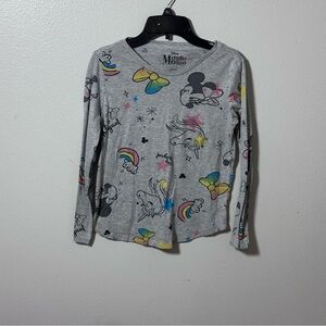 Disney Minnie Mouse Girl Kids‎ Long Sleeve Shirt Size L(10/12)